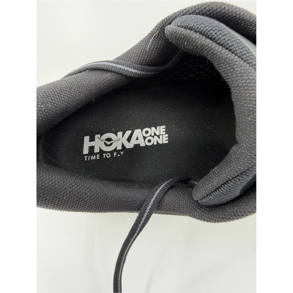 Hoka Mens 12.5 Wide Black Bondi 7 Running Shoes Sneakers Cushion Walking - Picture 10 of 10
